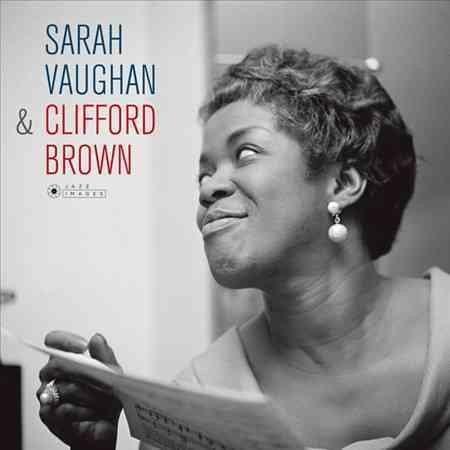 Sarah Vaughan & Clifford Brown - Sarah Vaughan With Clifford Brown (Images By Iconic French Fotographer Jean-Pierre Leloir) (LP) - Joco Records