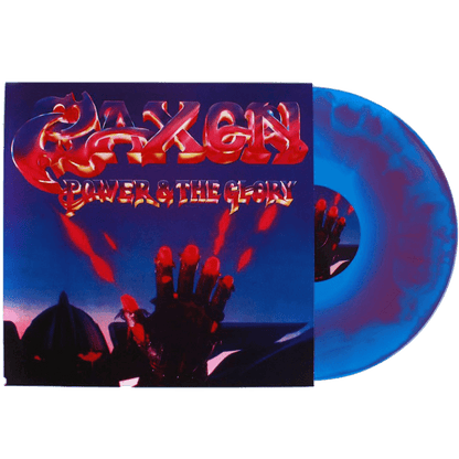 Saxon - Power & The Glory (Limited Edition, Blue & Purple Swirl Color) (LP) - Joco Records