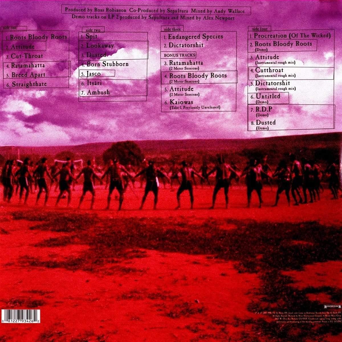 Sepultura - Roots (Limited, Expanded Version, Remastered, Gatefold, 180 Gram) (2 LP) - Joco Records