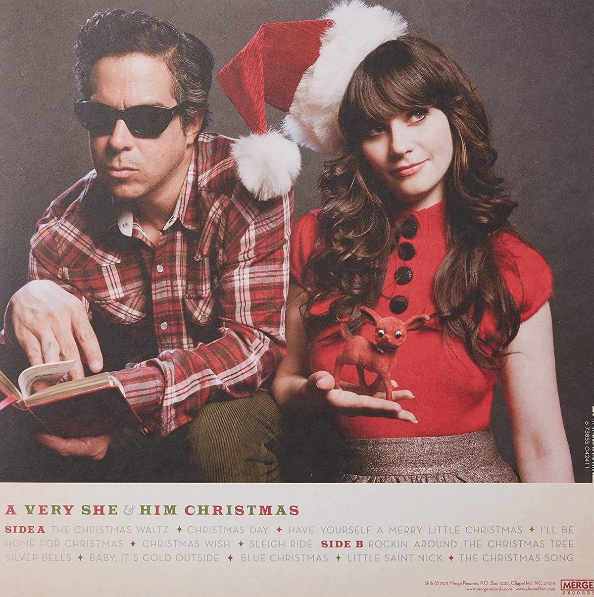 She & Him - A Very She & Him Christmas (LP) - Joco Records