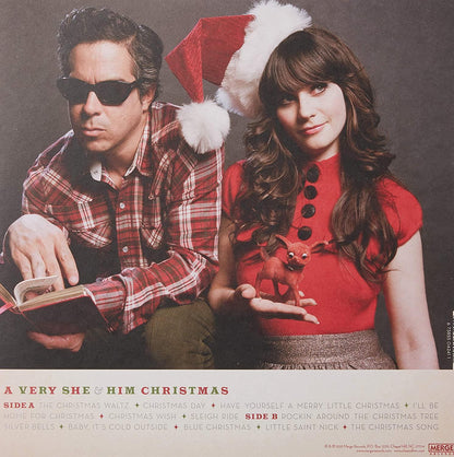 She & Him - A Very She & Him Christmas (LP) - Joco Records