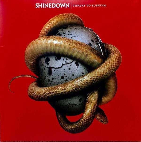Shinedown  - Threat To Survival (Clear Red Vinyl) (LP) - Joco Records