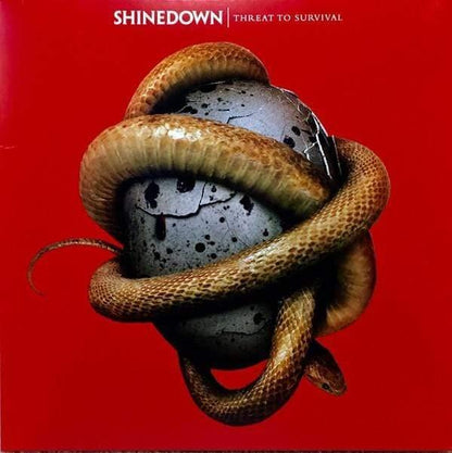 Shinedown  - Threat To Survival (Clear Red Vinyl) (LP) - Joco Records