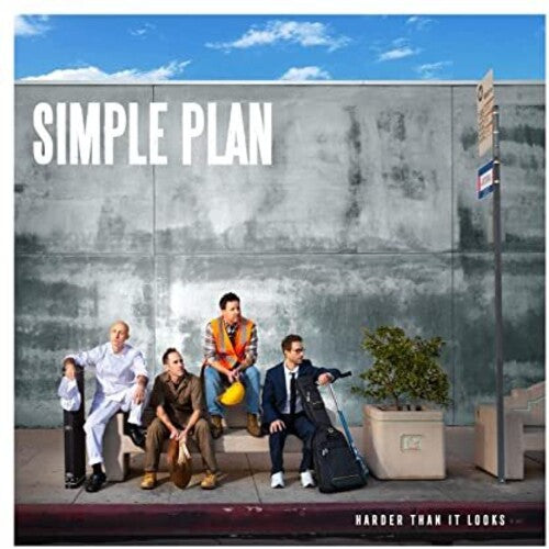 Simple Plan - Harder Than It Looks (Indie Exclusive, Pink Marble Vinyl) - Joco Records