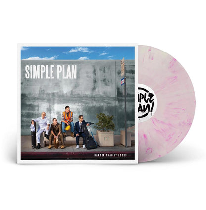 Simple Plan - Harder Than It Looks (Indie Exclusive, Color Vinyl, Pink Marble) - Joco Records