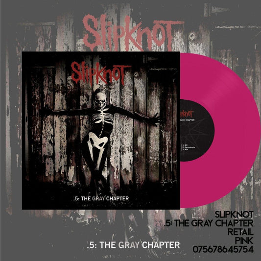 Slipknot - 5: The Gray Chapter (2 LP pink color vinyl) - Joco Records