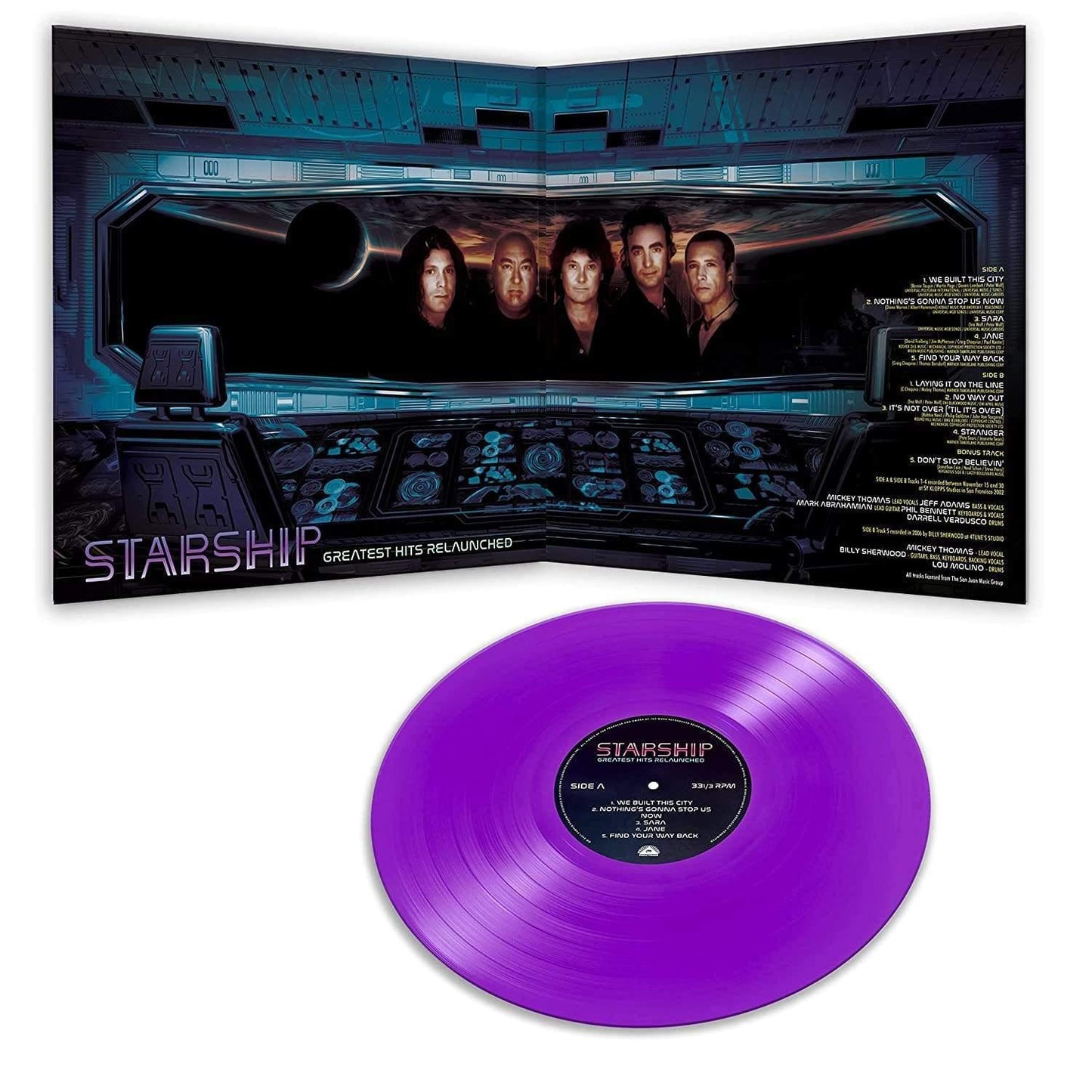 Starship - Greatest Hits: Relaunched (Limited Edition, Purple Vinyl) (LP) - Joco Records