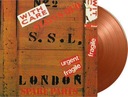 Status Quo - Spare Parts: Mono & Stereo (Limited Import, Gold & Orange Vinyl) (LP) - Joco Records