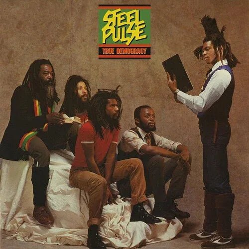Steel Pulse - True Democracy (Yellow Vinyl, Green Vinyl, Red Vinyl, Splatter Vinyl) (LP) - Joco Records
