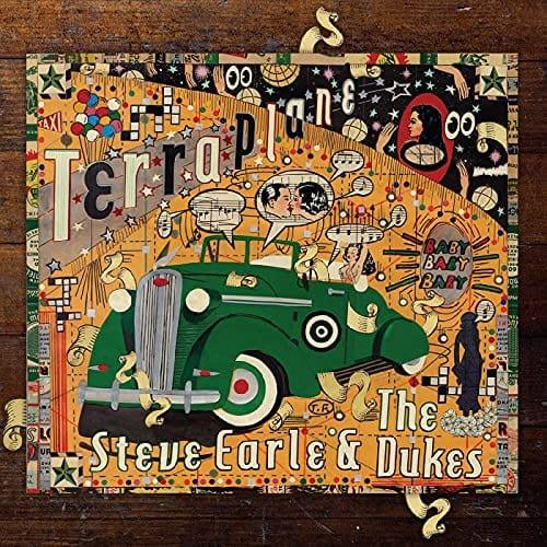 Steve Earle & the Dukes - Terraplane (Limited Edition, Transparent Gold Vinyl) (LP) - Joco Records