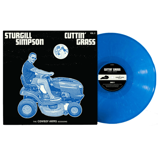 Sturgill Simpson - Cuttin' Grass Vol. 2 (Cowboy Arms Sessions) (Limited Edition, Opaque Blue & White Swirl Color) (LP) - Joco Records