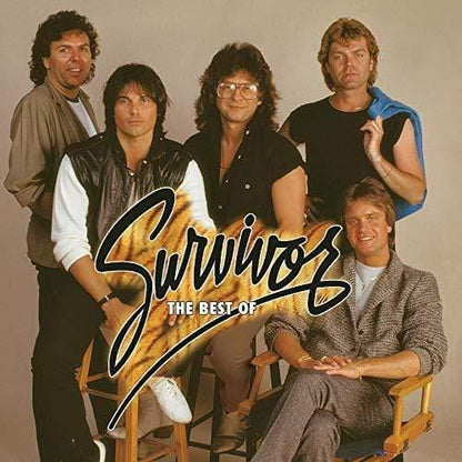 Survivor - The Best Of Survivor-Greatest Hits (180 Gram Translucent Blue & Black Swirl Au  (Vinyl) - Joco Records