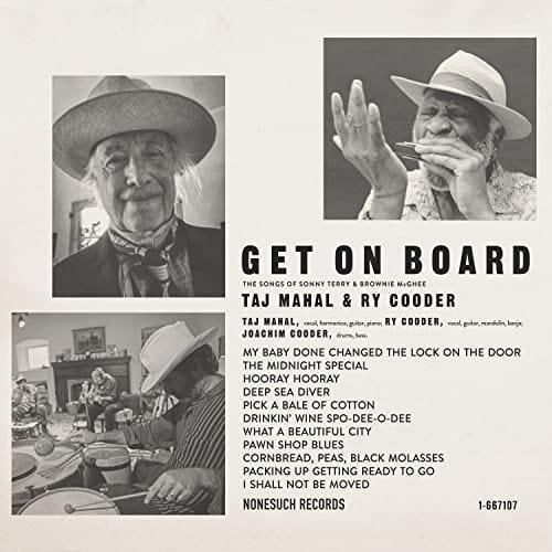 Taj Mahal & Ry Cooder - GET ON BOARD  (Vinyl) - Joco Records