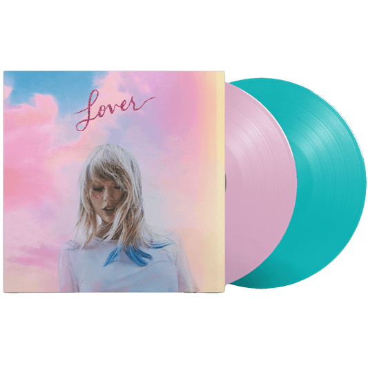 Taylor Swift - Lover (Limited Edition, Pink & Blue Transparent Vinyl) (2 LP) - Joco Records