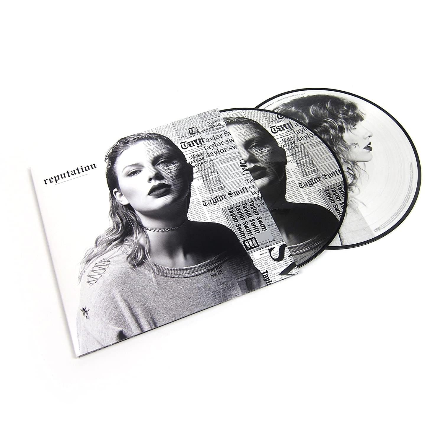 TAYLOR SWIFT REPUTATION 2x LP *LTD* PICTURE DISC VINYL 2017 BMR EU 1st  PRESS New