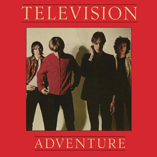 Television - Adventure (Red Vinyl)(SYEOR Exclusive 2019) (LP) - Joco Records