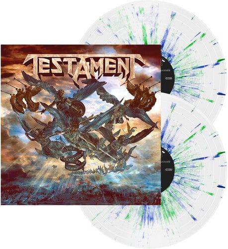 Testament - The Formation of Damnation (Limited Edition, White w/ Blue & Green Splatter) (2 LP) - Joco Records