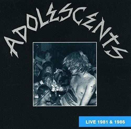 The Adolescents - Live 1981 & 1986 (Limited Edition, Green Vinyl) (LP) - Joco Records