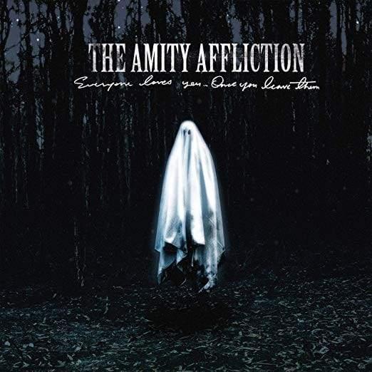 The Amity Affliction - Everyone Loves You... Once You Leave Them (Indie Exclusive, Half Black & Half White & Grey Splatter Vinyl) (LP) - Joco Records