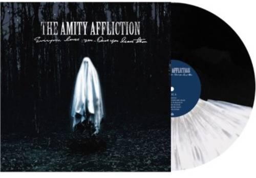 The Amity Affliction - Everyone Loves You... Once You Leave Them (Indie Exclusive, Half Black & Half White & Grey Splatter Vinyl) (LP) - Joco Records