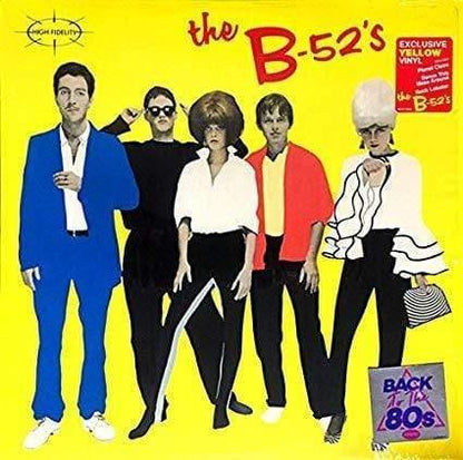 The B-52's - The B-52's (Yellow Vinyl)(Back To The 80's Exclusive) (LP) - Joco Records