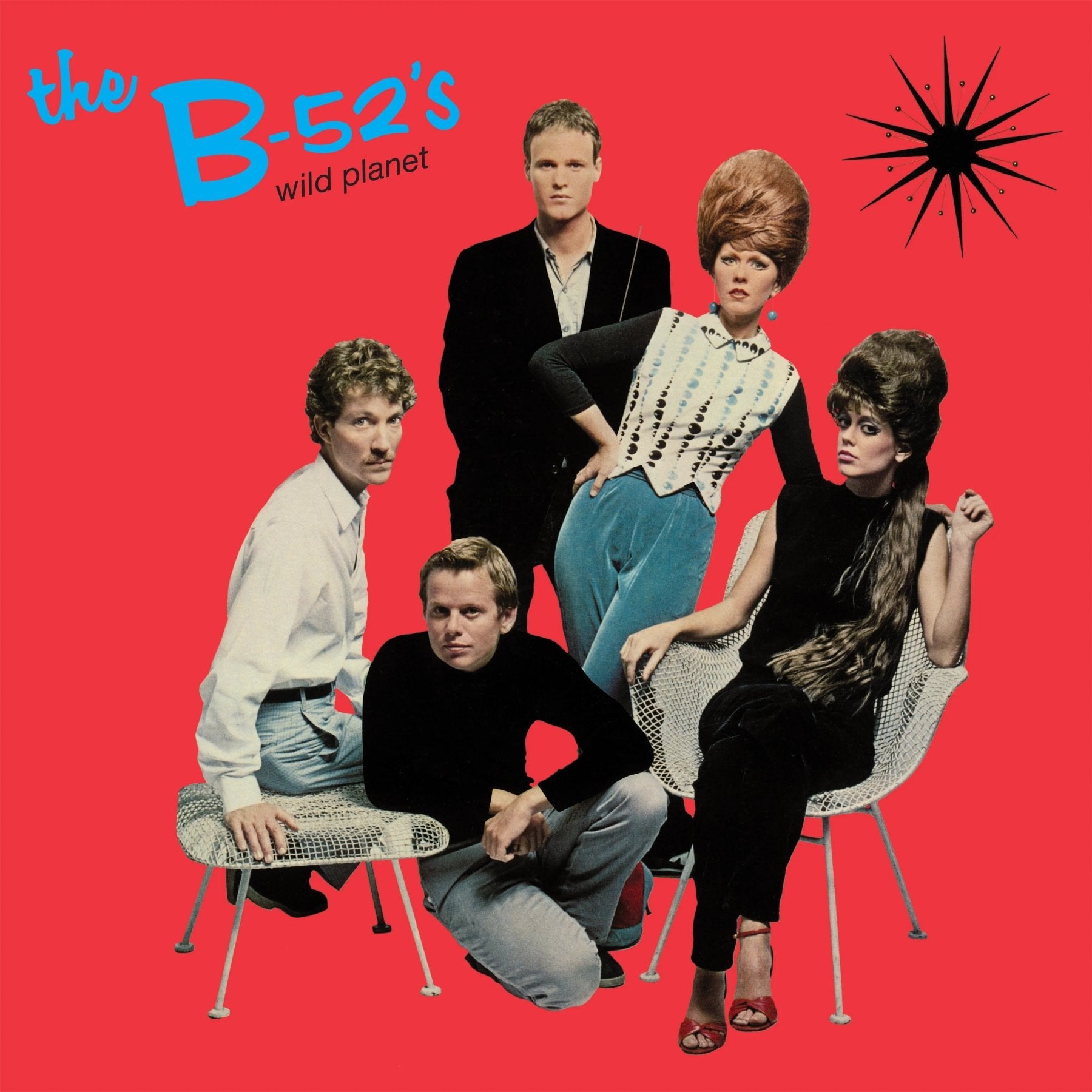 The B-52’s - Wild Planet (Rocktober Exclusive, Clear & Blue Splatter Vinyl) (LP) - Joco Records