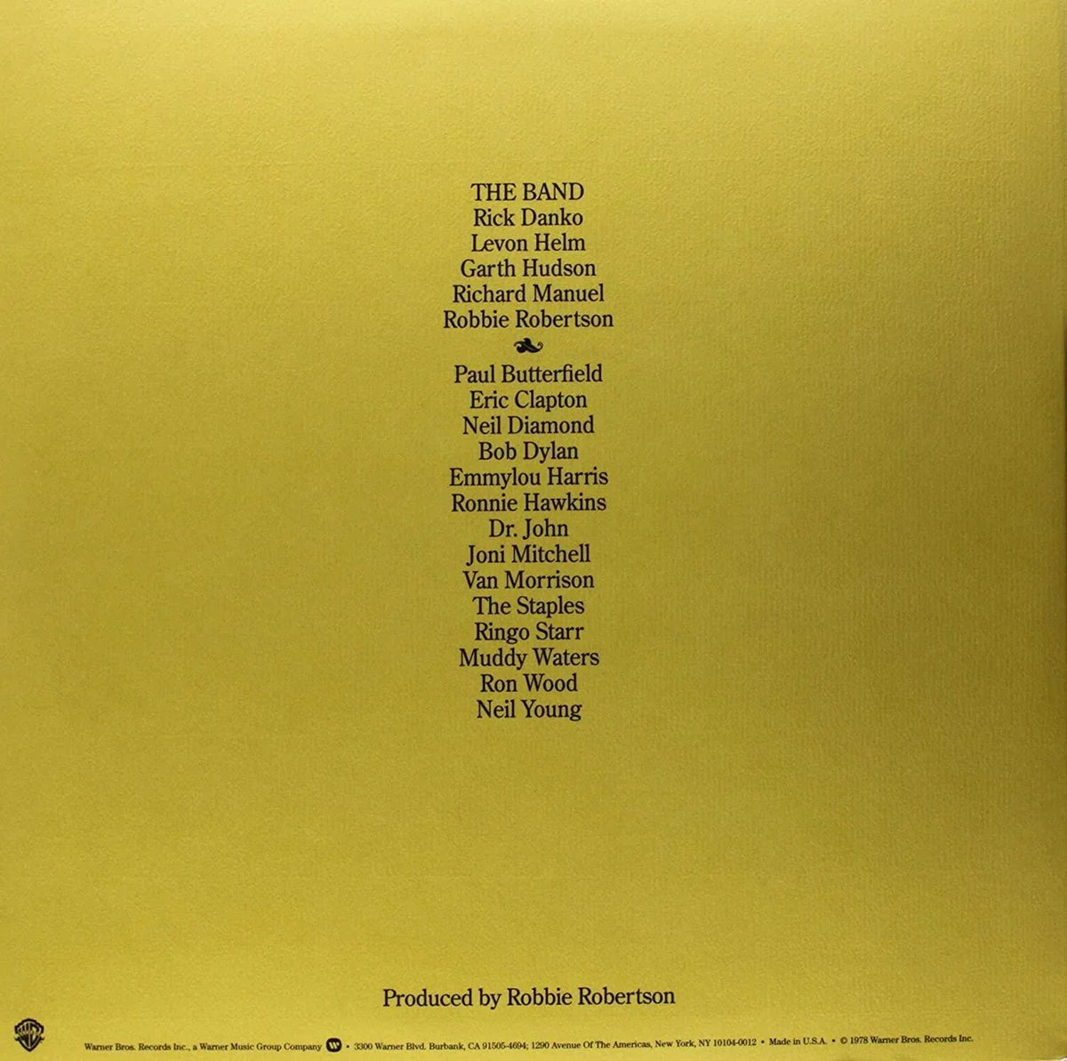 The Band - The Last Waltz (3 LP) - Joco Records