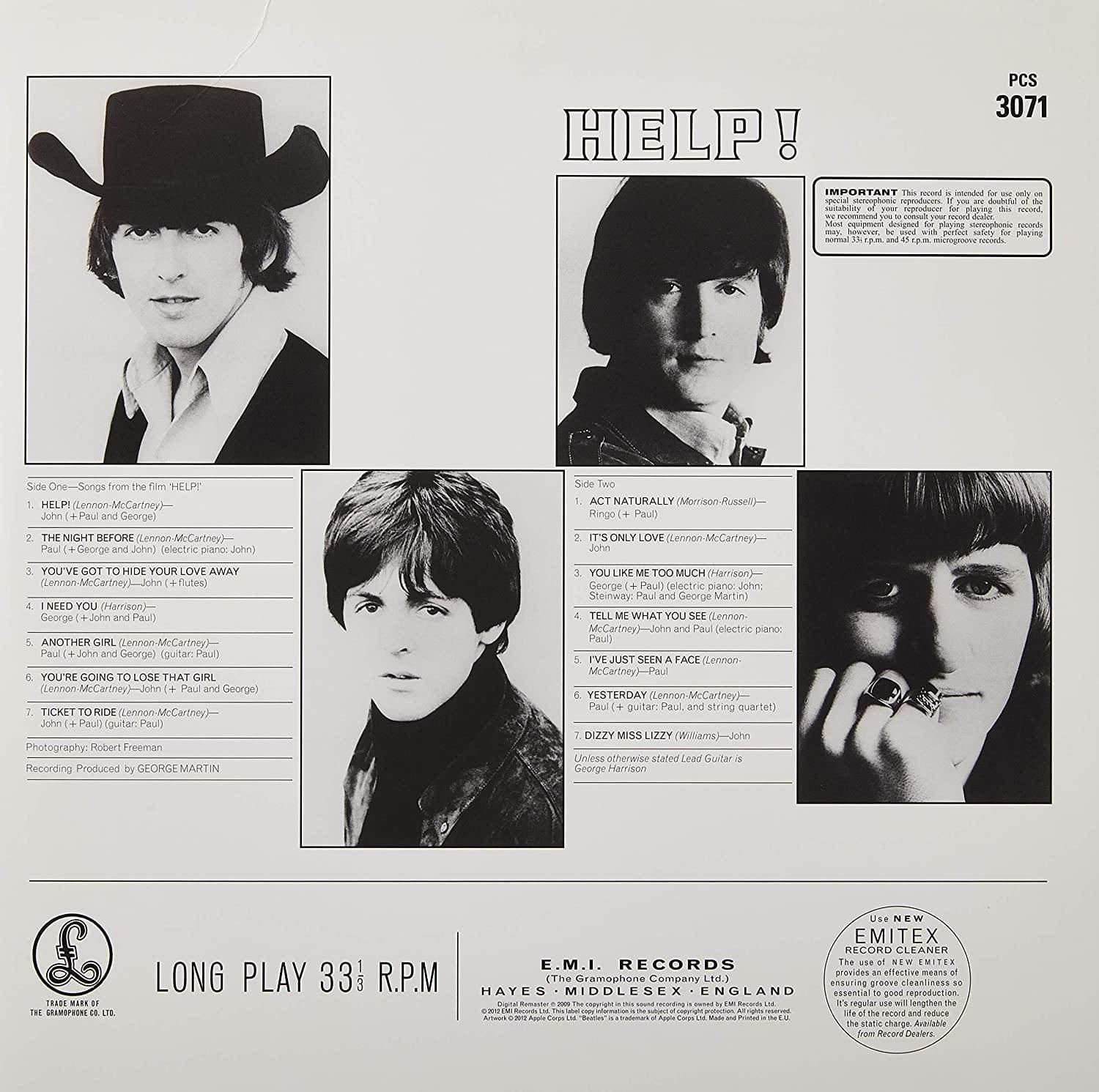 The Beatles - Help! (Limited, Remastered, 180 Gram) (LP) - Joco Records