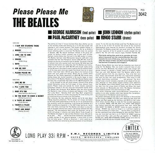 The Beatles - Please Please Me (Remastered, 180 Gram) (LP) - Joco Records