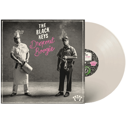 The Black Keys - Dropout Boogie (Indie Exclusive, Solid White Vinyl) (LP) - Joco Records