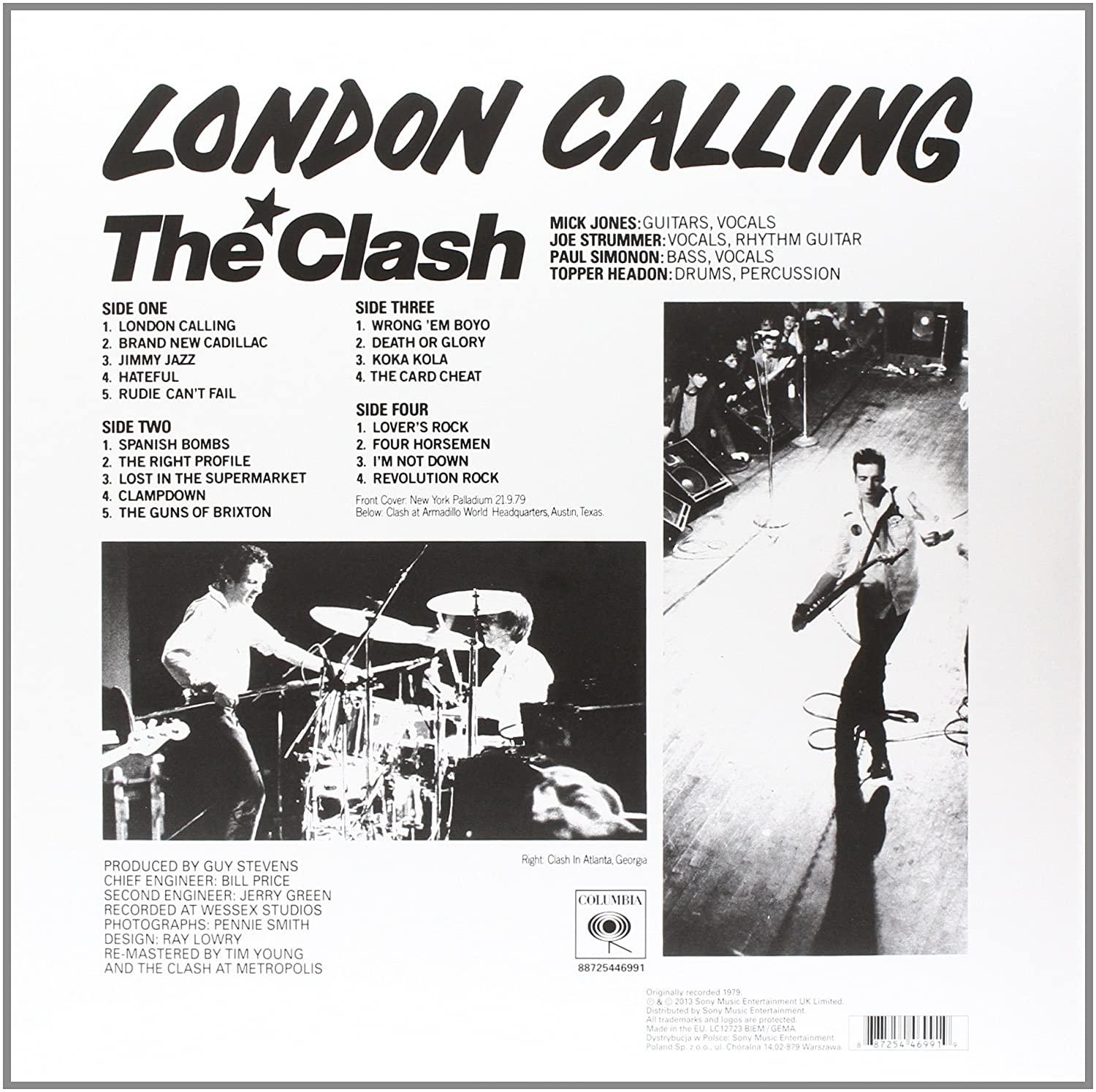 The Clash - London Calling (Remastered, Gatefold, 180 Gram) (2 LP) - Joco Records