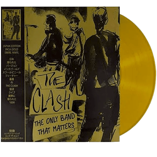 The Clash - The Only Band That Matters (Limited Edition Import, Gold Vinyl) (LP) - Joco Records
