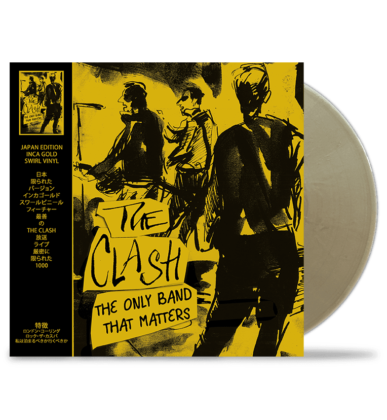 The Clash - The Only Band That Matters (Limited Edition Import, Gold Vinyl) (LP) - Joco Records