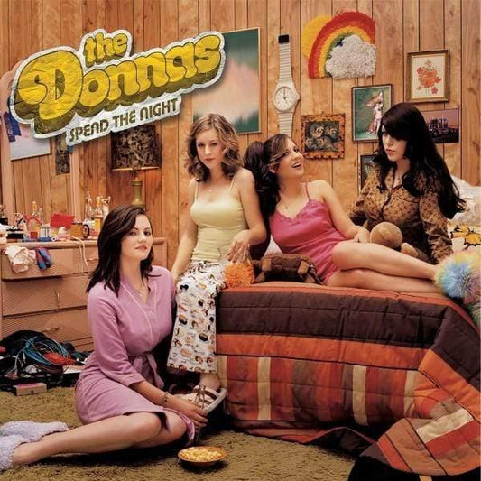 The Donnas - Spend The Night (Deluxe Edition, 180 Gram Vinyl, Color Vinyl, Yellow, Gatefold Lp Jacket) - Joco Records