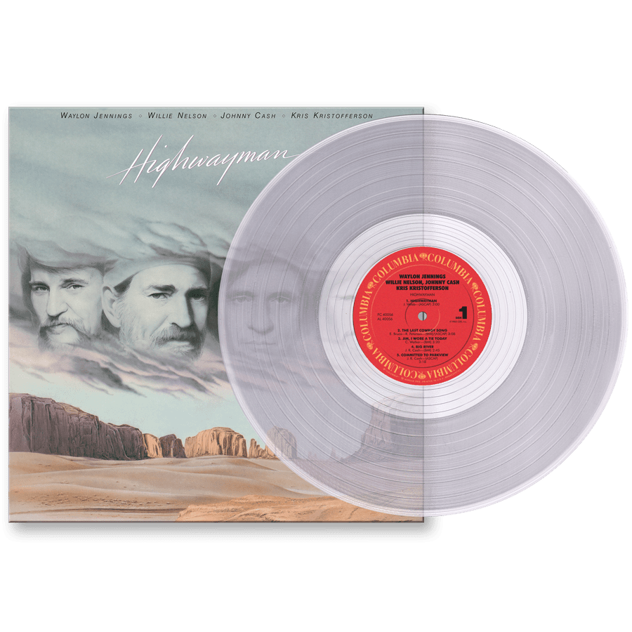 The Highwaymen - Highwayman (Limited Edition, Clear Vinyl) (LP) - Joco Records