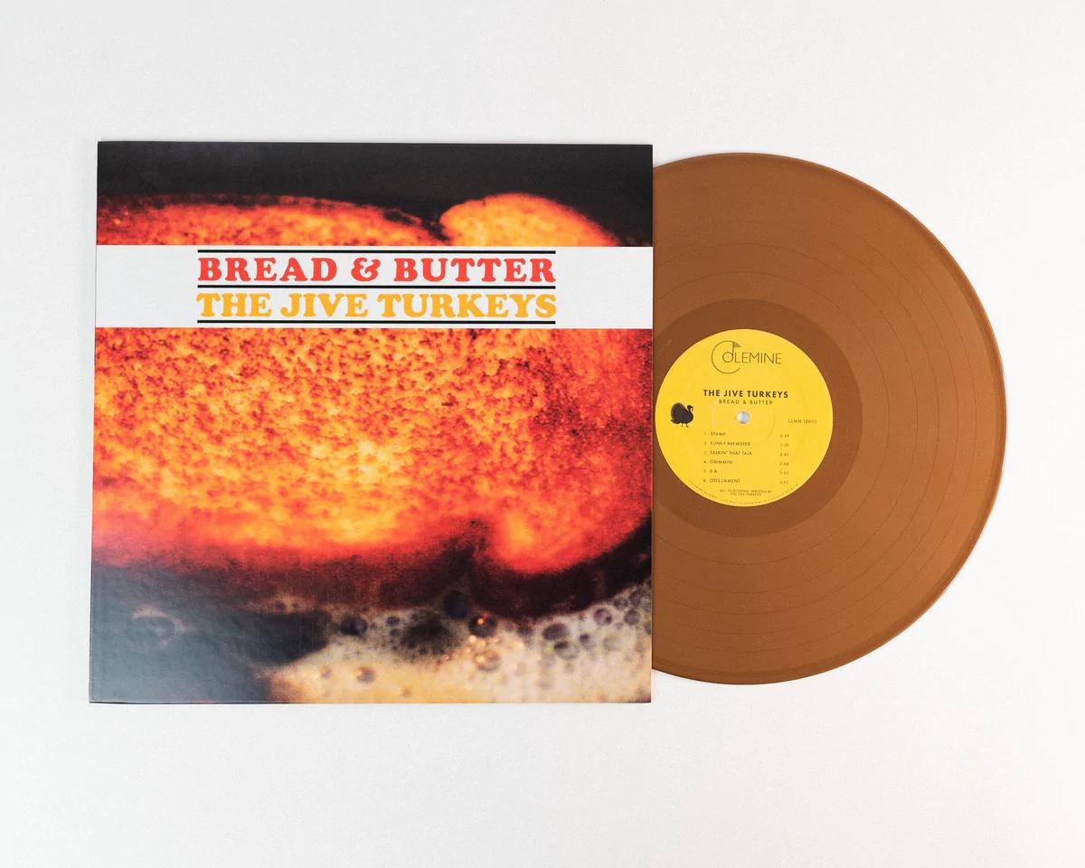 The Jive Turkeys - Bread & Butter (Color Vinyl, Turkey Brown Gravy) - Joco Records