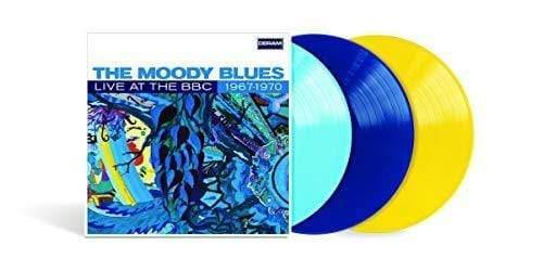 The Moody Blues - Live At The Bbc 1967-1970 (Limited Edition, Blue & Yellow Vinyl) (2 LP) - Joco Records