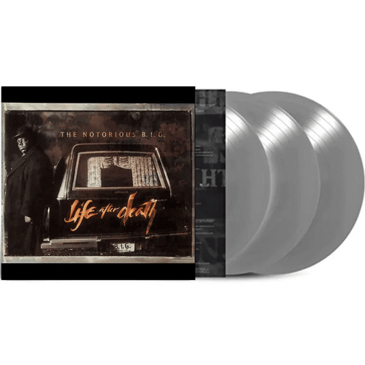 The Notorious B.I.G. - Life After Death: 25th Anniversary Edition (Limited Edition Import, Silver Vinyl) (3 LP) - Joco Records