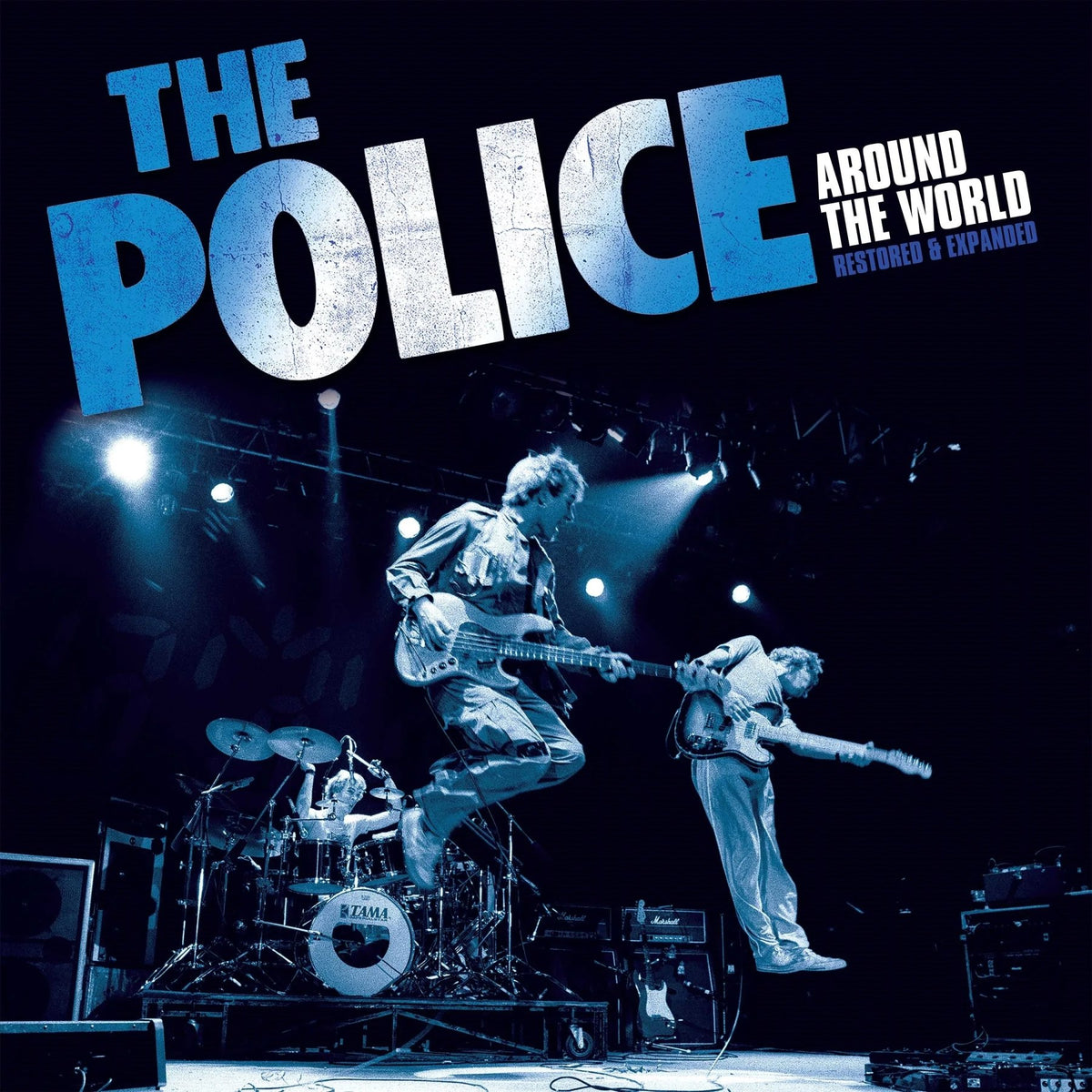 The Police - Around The World (Restored & Expanded) (Blue LP/DVD) (LP) - Joco Records