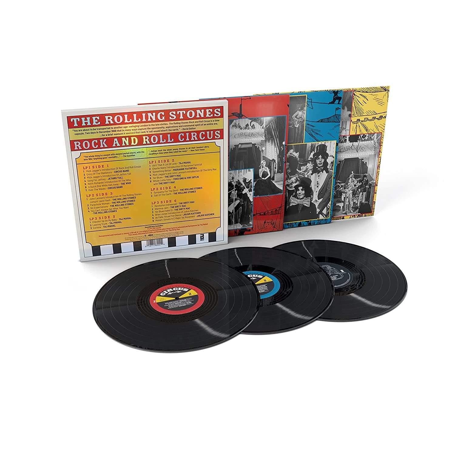 The Rolling Stones - The Rock and Roll Circus (Limited Edition, Remastered, 180 Gram) (3 LP) - Joco Records
