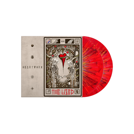 The Used - Heartwork (2 LP) Translucent Red W/ Rainbow Splatter - Joco Records