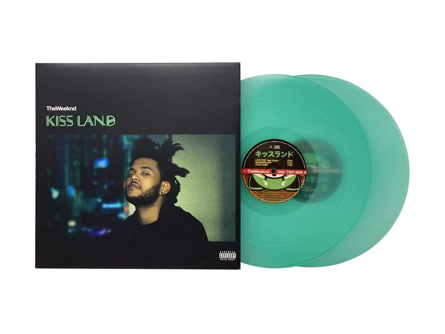 The Weeknd - Kiss Land (Limited Anniversary Edition, Gatefold, 180 Gram, Sea Glass Color) (2 LP) - Joco Records