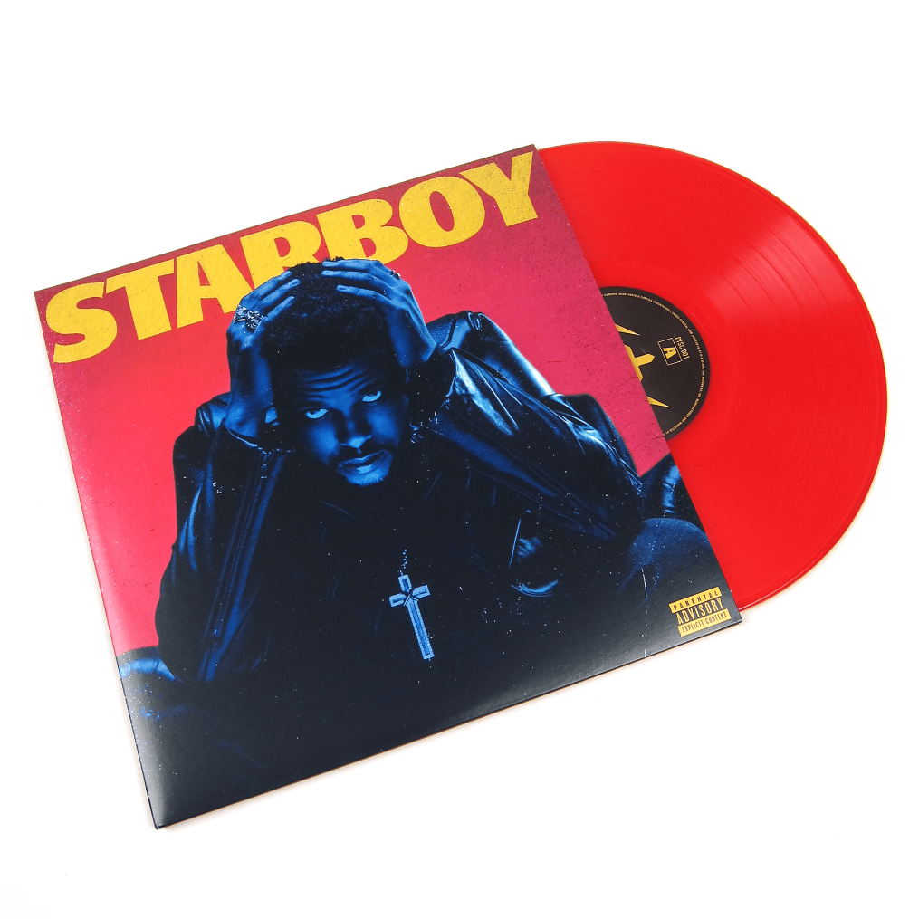 The Weeknd - Starboy (Explicit, Gatefold, Limited Edition, Translucent Red Vinyl) (2 LP) - Joco Records