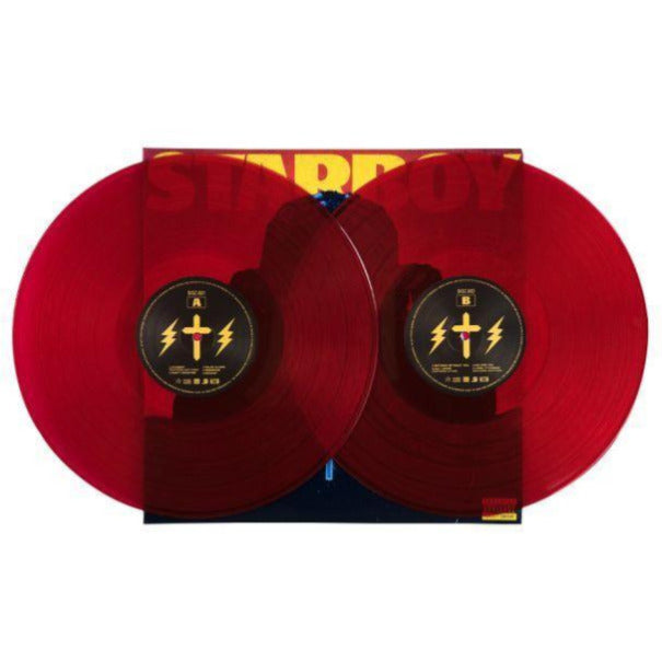 The Weeknd - Starboy (Explicit, Gatefold, Limited Edition, Translucent Red  Vinyl) (2 LP)