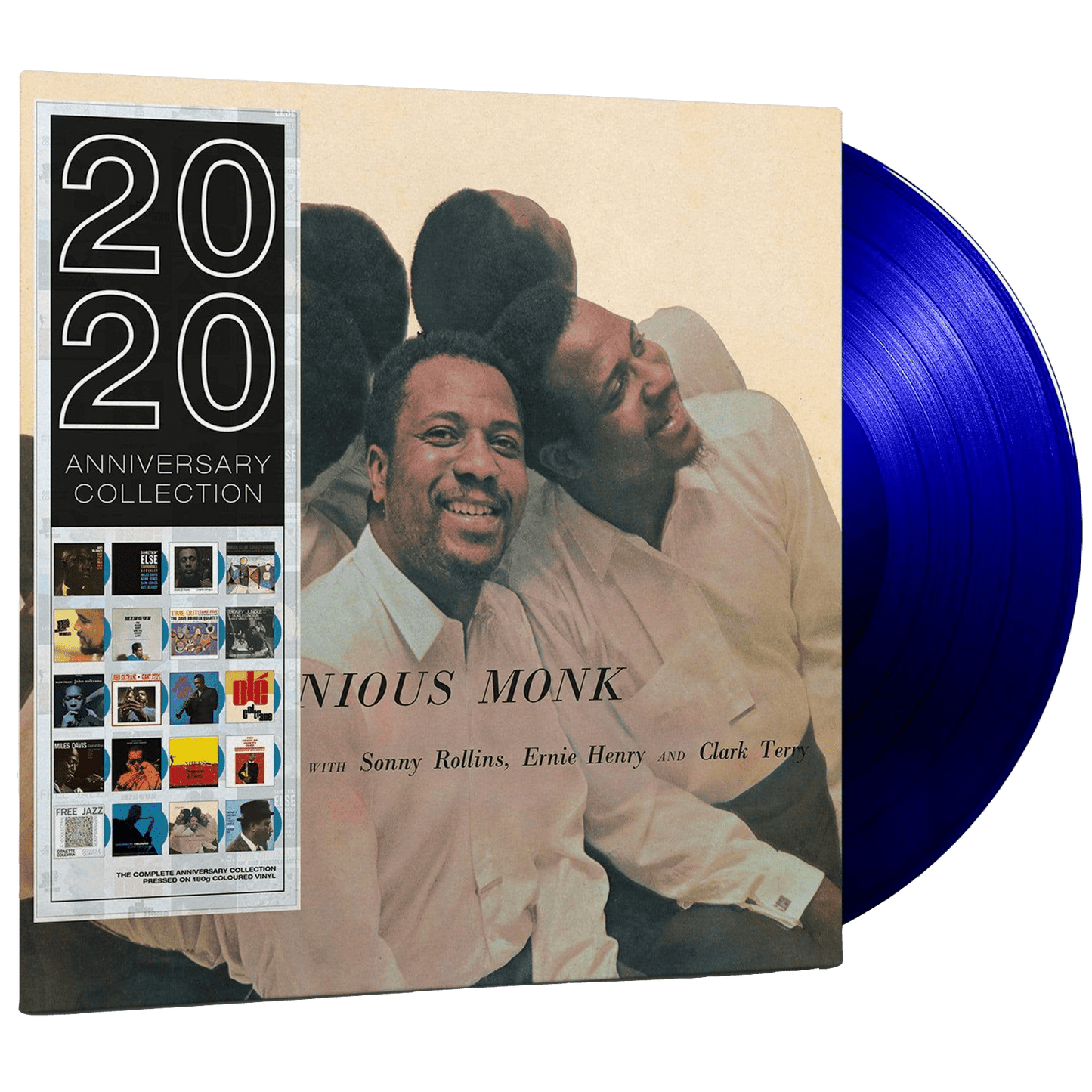 Thelonious Monk & Sonny Rollins - Brillant Corners (Limited Edition, Mono, 180 Gram, Blue Vinyl) (LP) - Joco Records