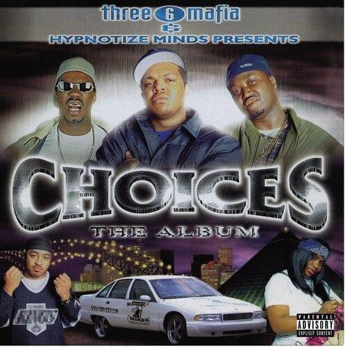 Three 6 Mafia - Choices: Album (cloudy clear Vinyl) (2 LP) - Joco Records