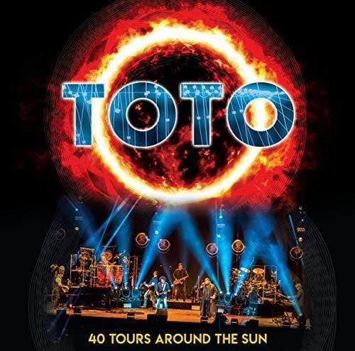 Toto - 40 Tours Around The Sun (3 Lp)(Blue/Orange Starburst Swirl) - Joco Records