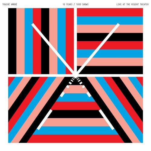 Touche Amore - 10 Years / 1000 Shows Live (Red & Blue Vinyl) (2 LP) - Joco Records