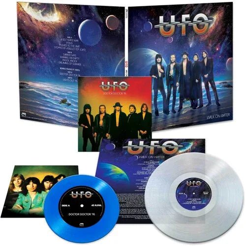 UFO - Walk On Water (Blue & Clear Vinyl, Bonus Vinyl, Remastered, Reissue) (2 LP) - Joco Records