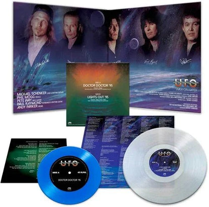 UFO - Walk On Water (Blue & Clear Vinyl, Bonus Vinyl, Remastered, Reissue) (2 LP) - Joco Records